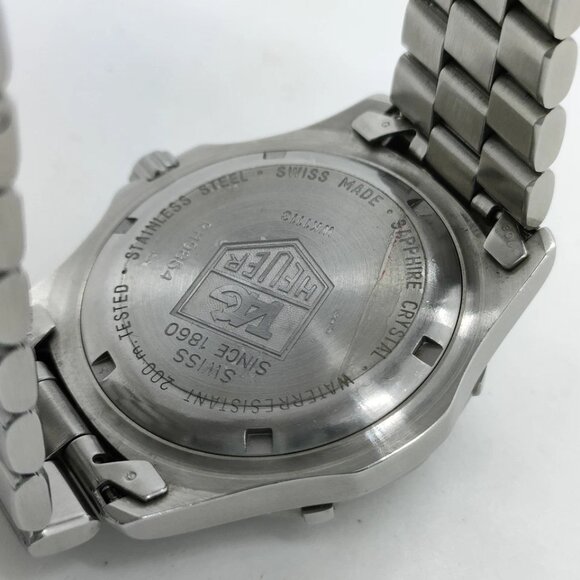 Tag Heuer Watch 39mm Men's Silver X Blue 410-051925 - Picture 7 of 9